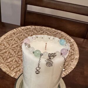 Elegant Pastel Beaded Bracelet